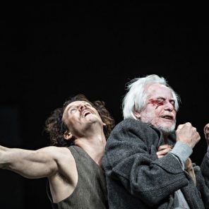 Le Roi Lear, de William Shakespeare, mise en scène de Georges Lavaudant, Théâtre de la Porte Saint-Martin / Théâtre de la Ville hors les murs
