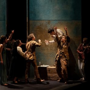 Antoine et Cléopâtre, de William Shakespeare, mise en scène de Célie Pauthe, Odéon - Théâtre de l’Europe, Ateliers Berthier