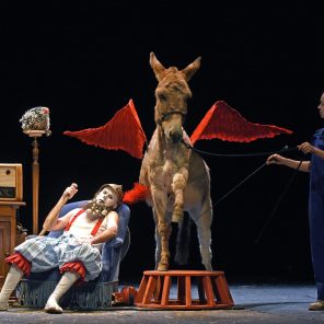 La Chanson de Roland (La bataille de Roncevaux), un spectacle de Jean Lambert-wild, Lorenzo Malaguerra et Marc Goldberg, au Théâtre de la Tempête