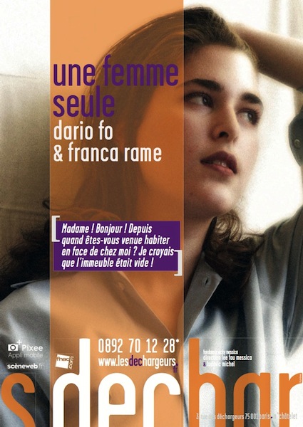 Critique •  « Une femme seule » de Dario Fo et Franca Rame par la Cie I.THALIE aux Déchargeurs