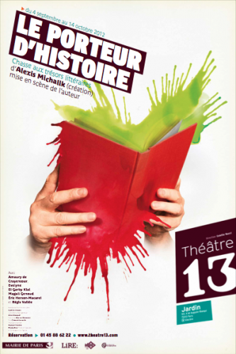 Le Porteur d’Histoire, de et mis en scène par Alexis Michalik, Théâtre des Béliers Parisiens