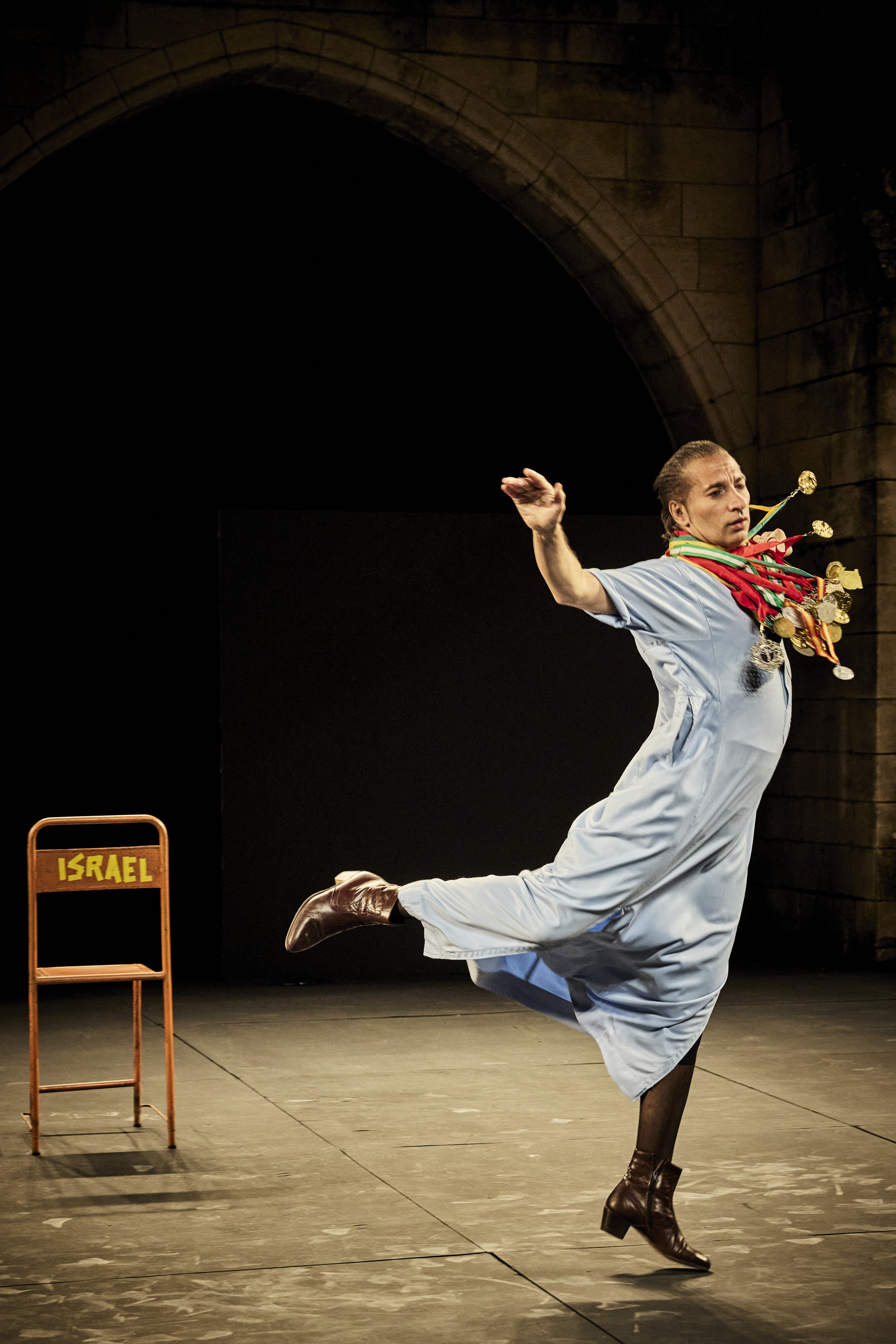 Israel & Mohamed, de Mohamed El Khatib et Israel Galván, Cloître des Carmes, Festival d’Avignon (In)