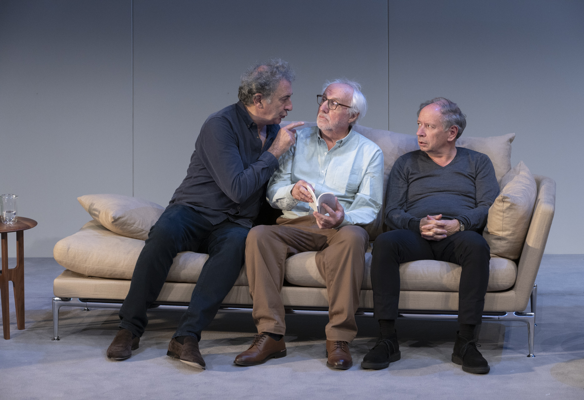 Art, de Yasmina Reza, mise en scène de François Morel, Théâtre Montparnasse, Paris