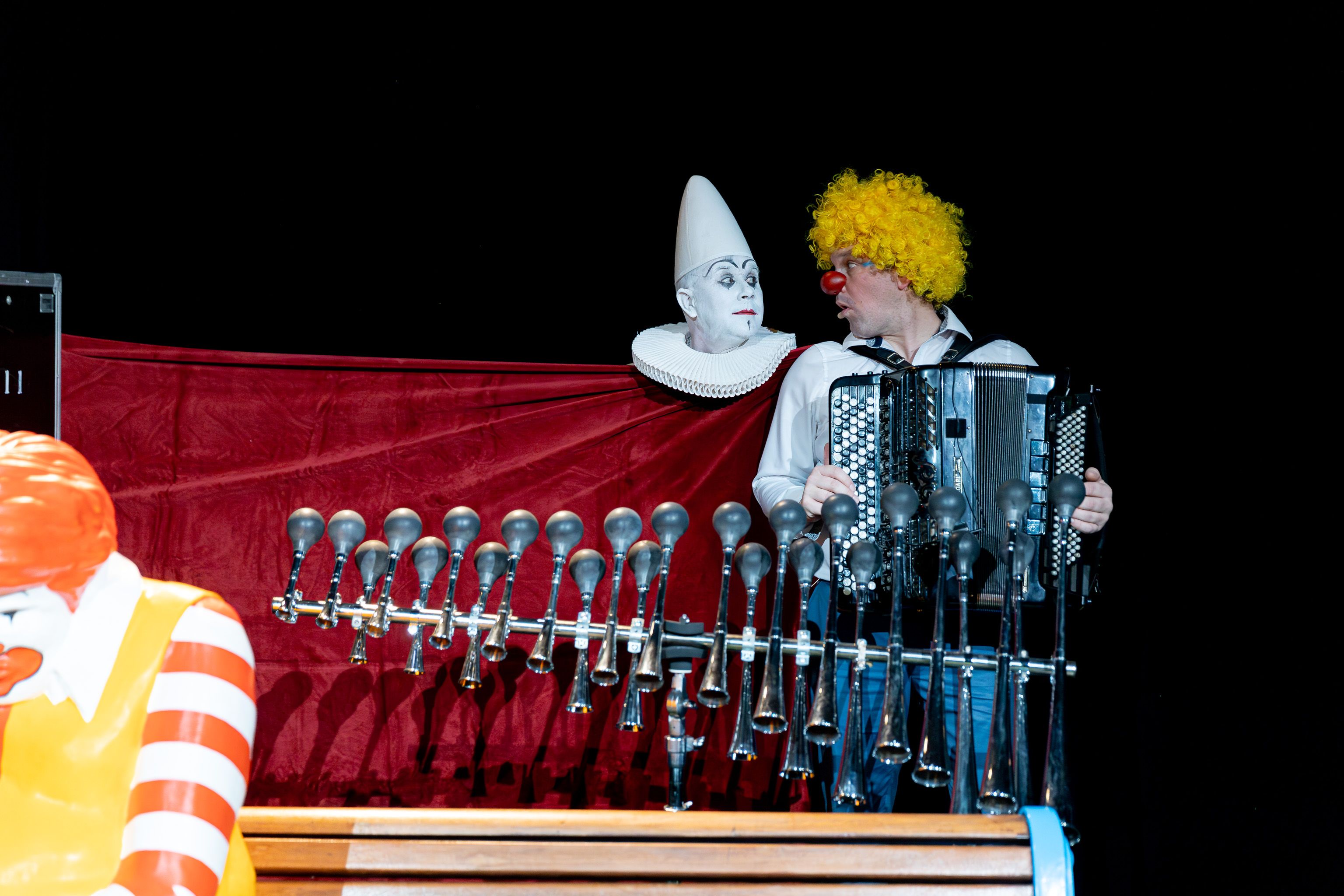 Ronald Subliminal, de Catherine Lefeuvre, mise en scène de Gaël Lefeuvre et Jean Lambert-wild au Théâtre de l’Épée de Bois, à la Cartoucherie, Paris