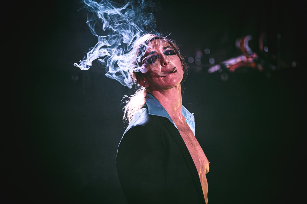 La putain de performance, de et avec La Bellini, au Cirque électrique