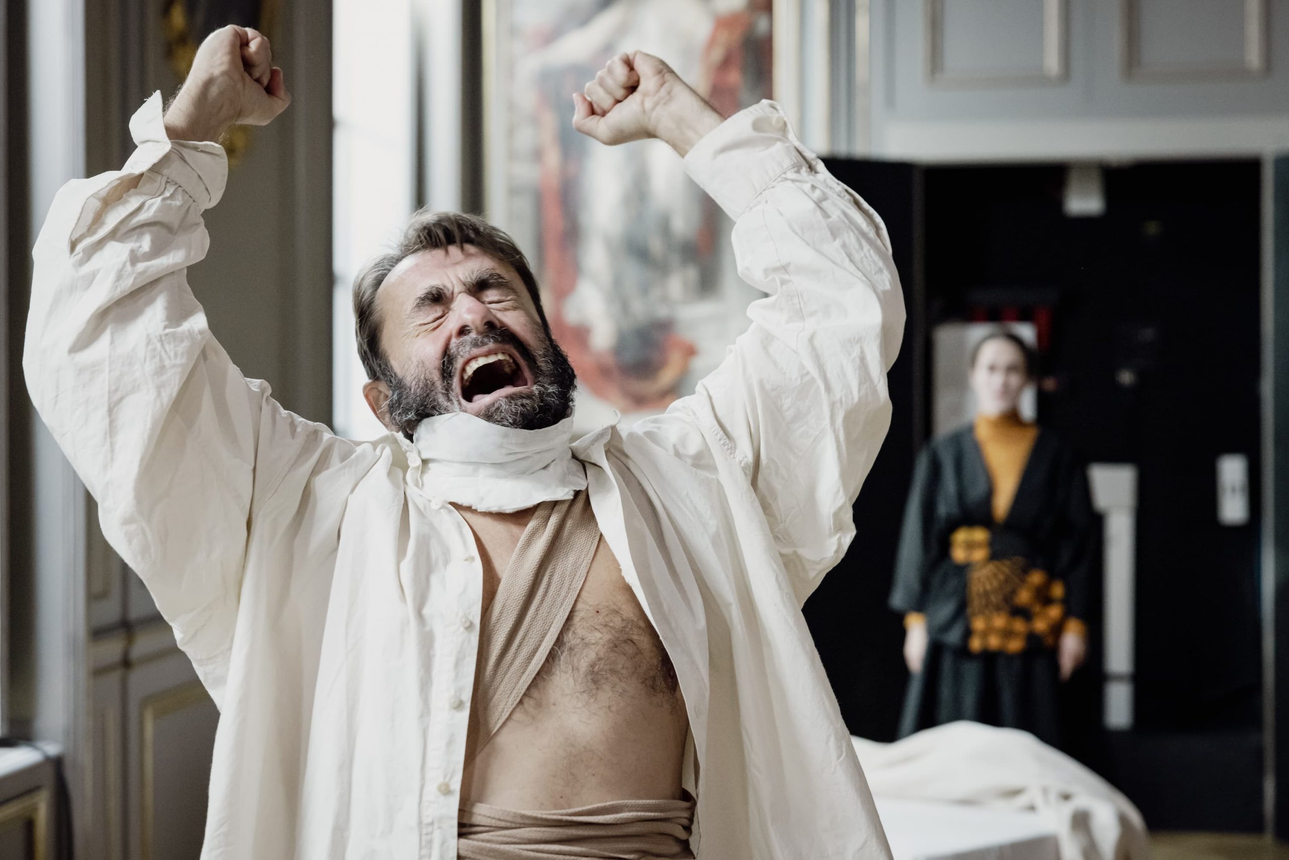 Pallaksch Pallaksch! (Pièces élémentaires)#1 Le feu inversé, d’après DH Lawrence, mise en scène Marie-José Malis, au Théâtre de l’Odéon, Paris