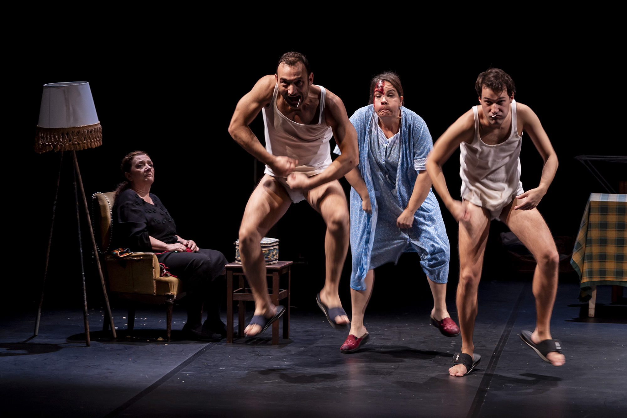 L’Ange du foyer, d’Emma Dante, mise en scène d’Emma Dante, CDN de Normandie-Rouen (Théâtre des deux Rives)