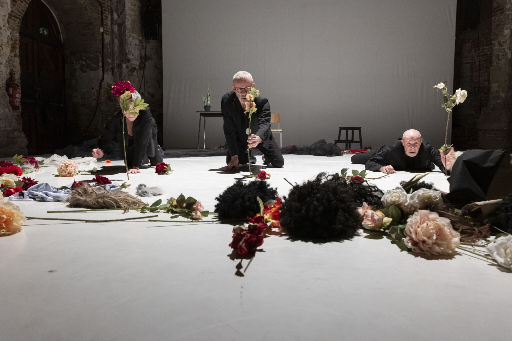 Ma l’amor mio non muore / Epilogue d’Alessandro Bernardeschi, Carlotta Sagna et Mauro Paccagnella, au Centre Wallonie-Bruxelles à Paris, Festival Faits d’hiver