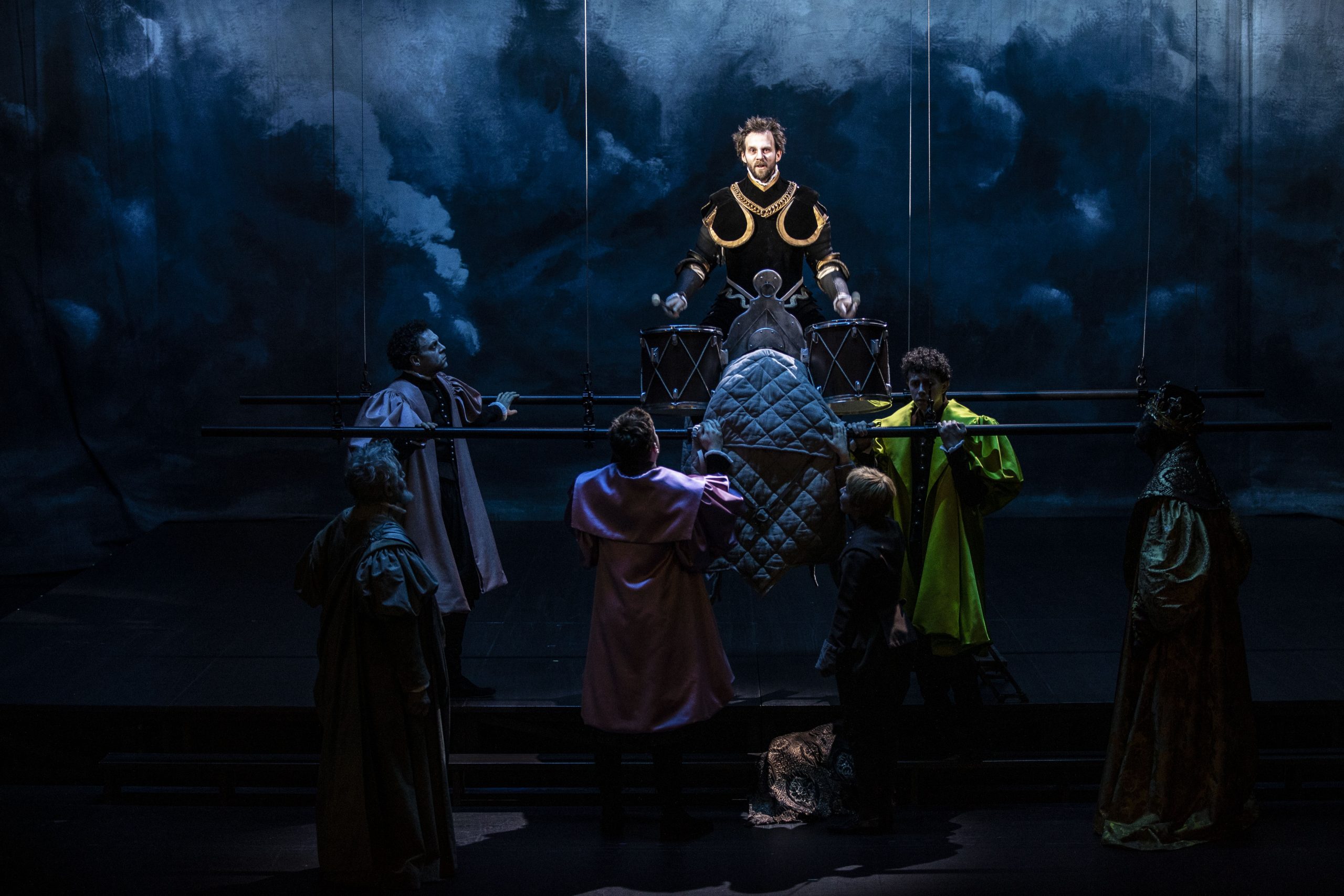 Le Cid, de Pierre Corneille, mise en scène de Denis Podalydès, au Théâtre de la Porte St Martin / Comédie Française hors les murs