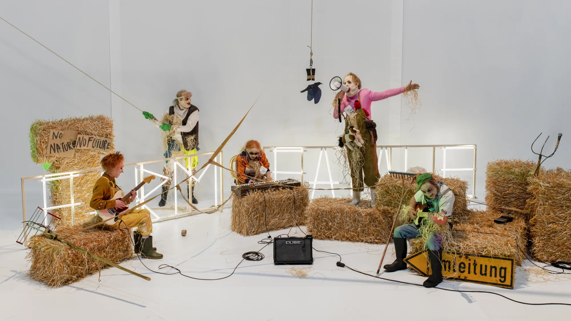 Farm fatale, conception et mise en scène de Philippe Quesne, à la MC93