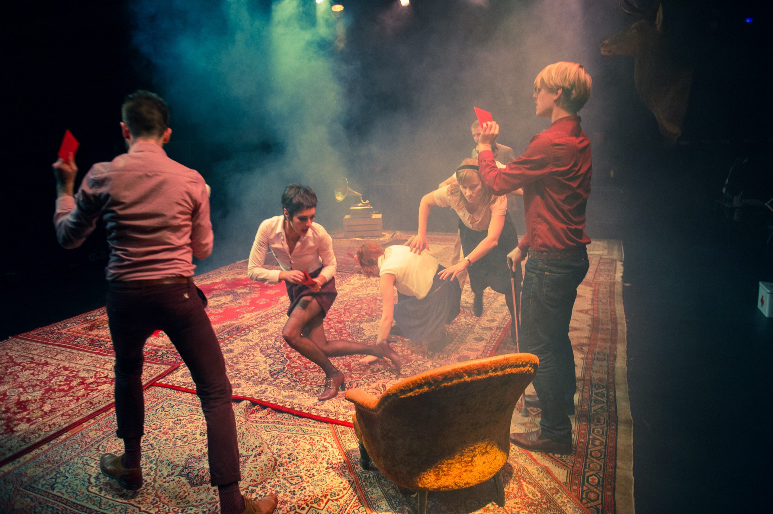 Timon/Titus, d’après William Shakespeare, un projet du collectif OS’O, mis en scène par David Czesiensky, à la Maison des Métallos, Paris