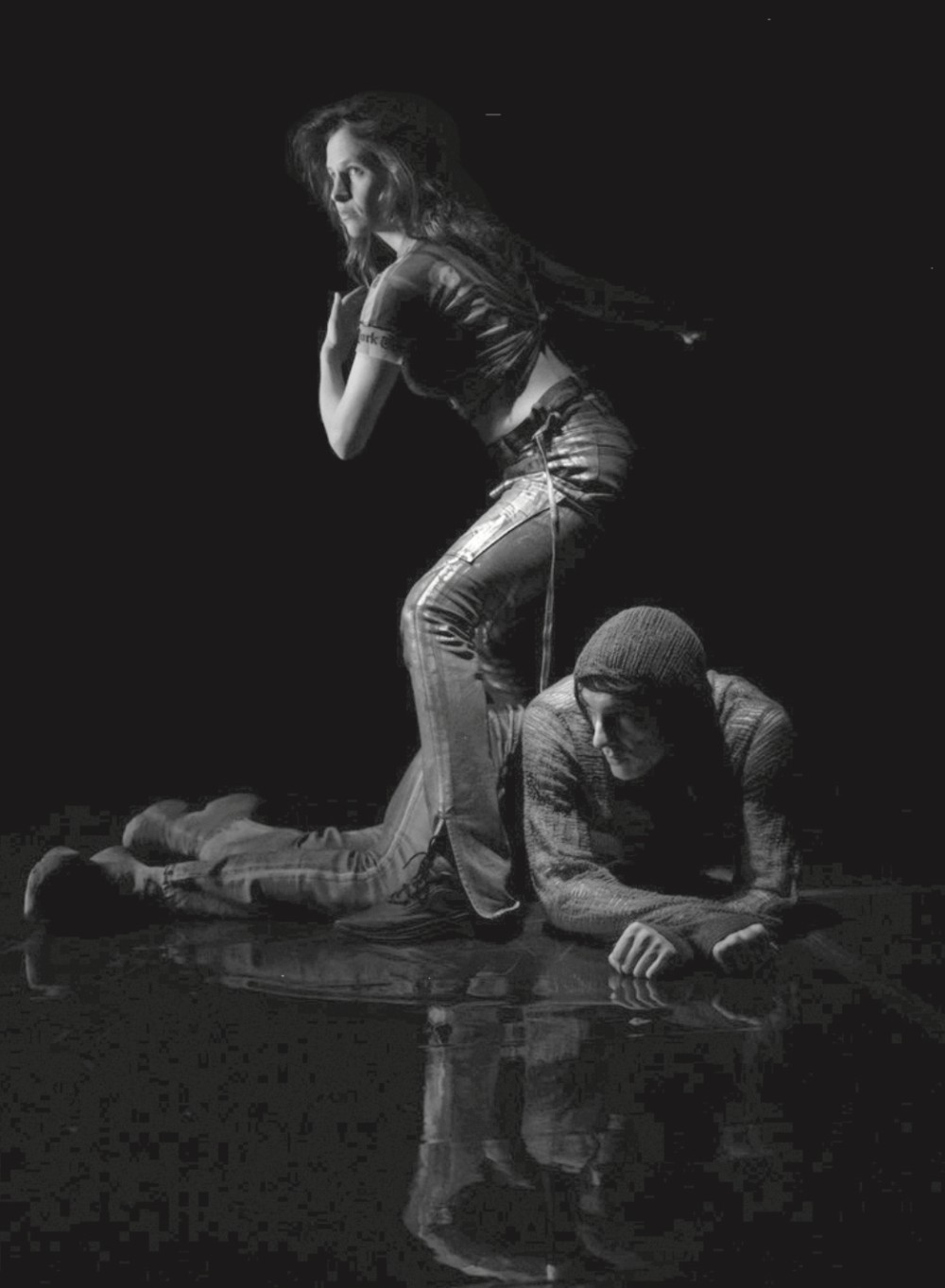 Baby-Horn, conception & interprétation de Thibault Lac & Bryana Fritz, à la Ménagerie de verre, Paris, dans le cadre du festival Les Inaccoutumés