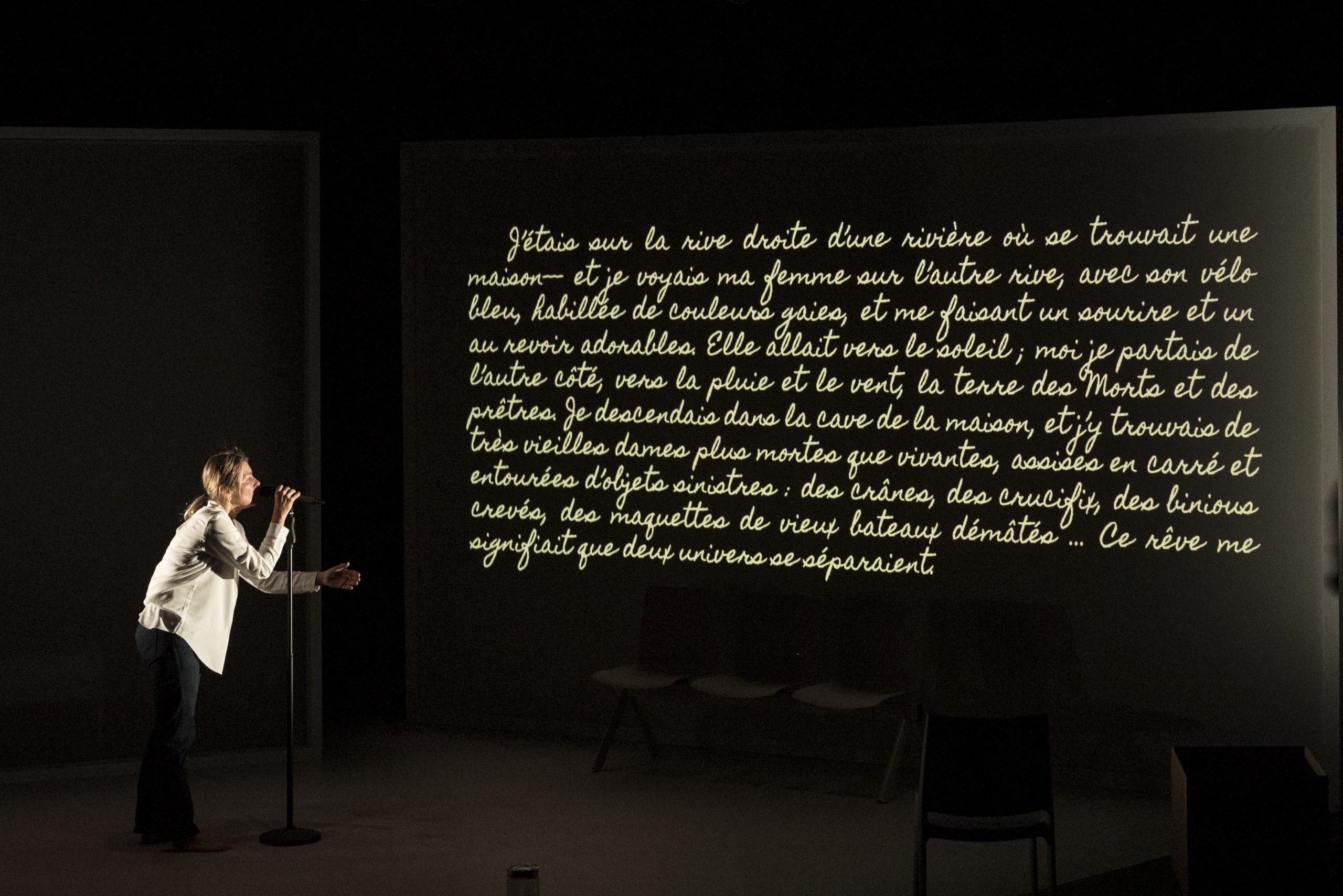 Personne, texte de Gwenaëlle Aubry, mise en scène d’Elisabeth Chailloux, au Théâtre de la ville