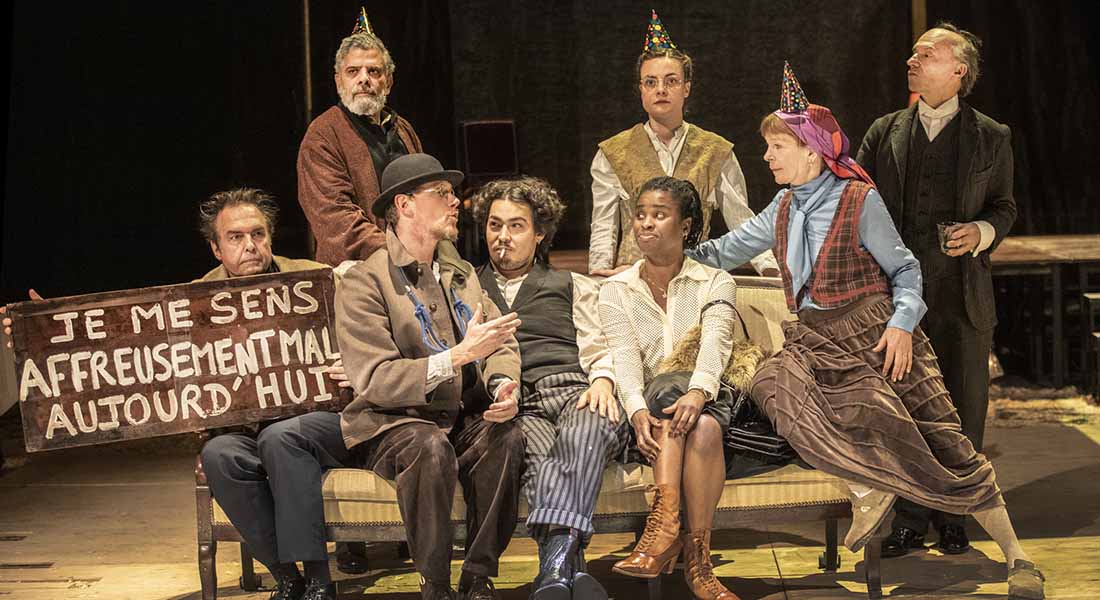 Ivanov, d’Anton Tchekhov, mise en scène de Jean François Sivadier, théâtre L’Azimut, Châtenay-Malabry
