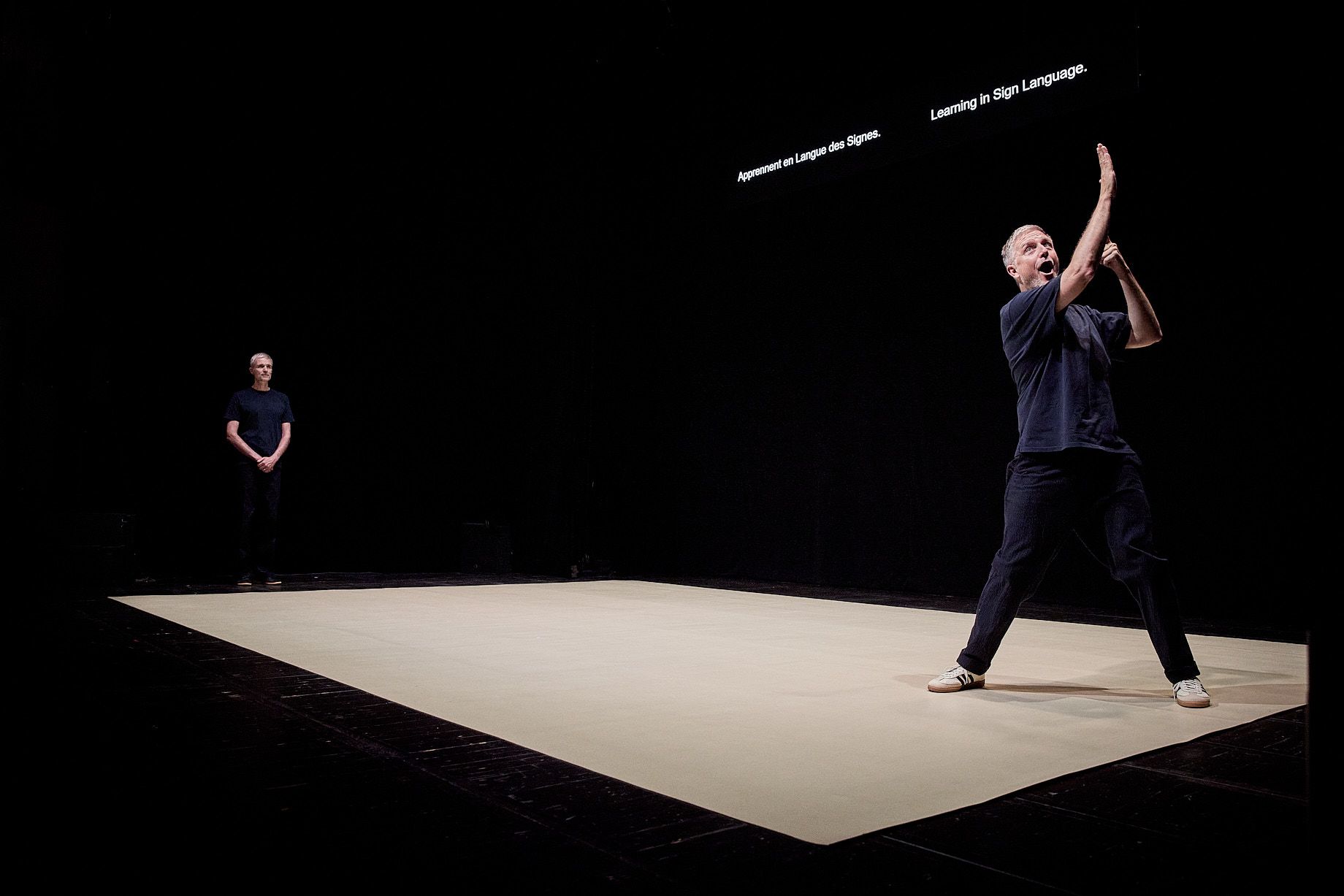 Mon frère, de et mis en scène par François Gremaud, à la Chartreuse de Villeneuve-lez-Festival d’Avignon In