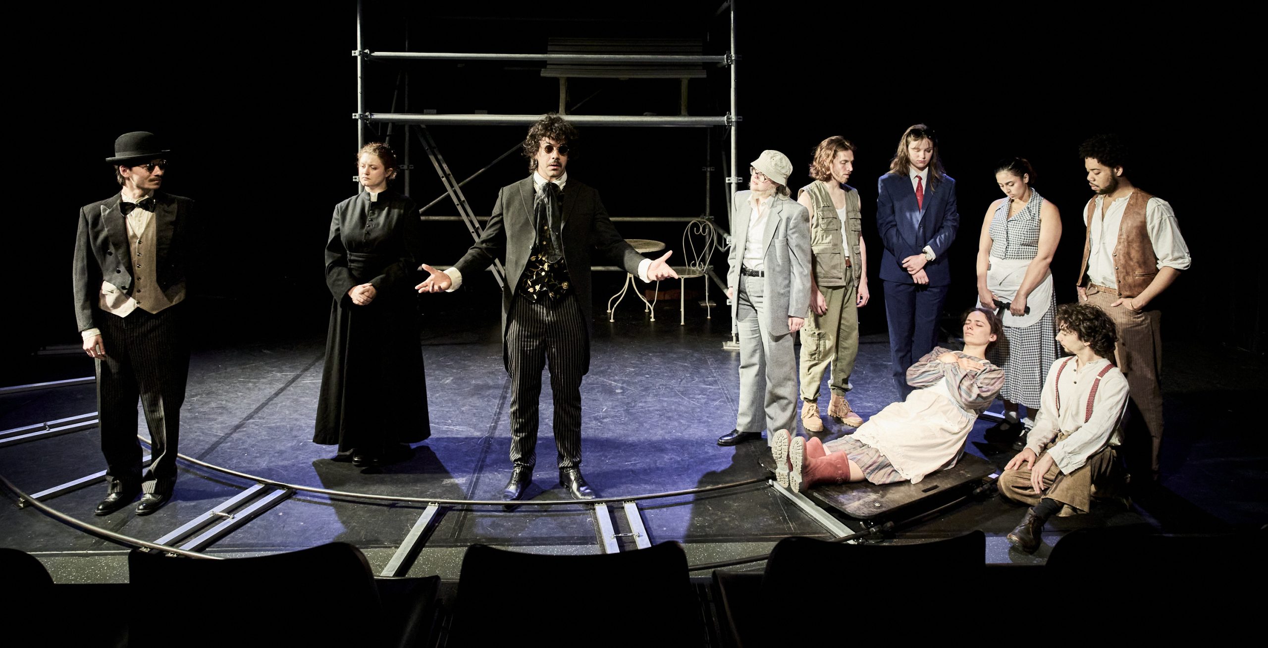 Peer Gynt, d&rsquo;après Henrik Ibsen, mise en scène et scénographie de Matthieu Roy, Les Plateaux Sauvages, Paris