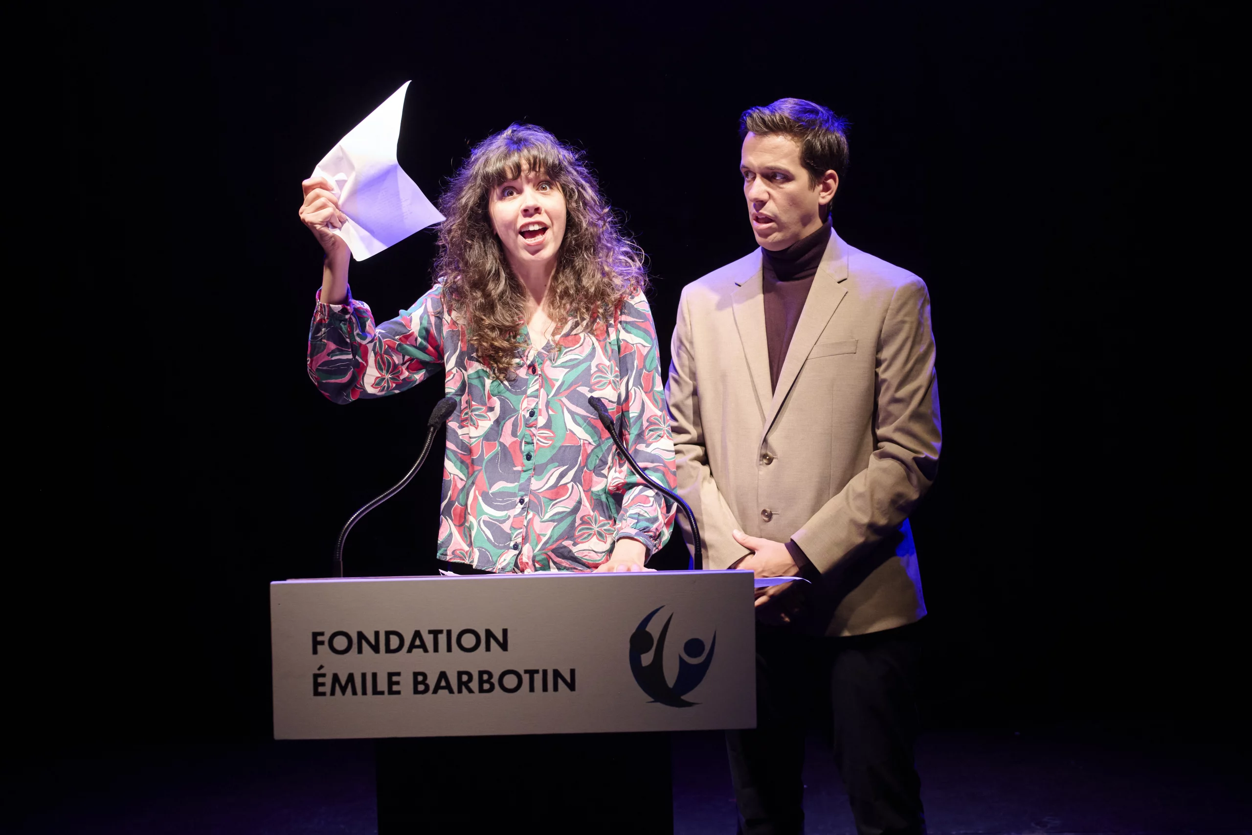 Pourquoi les gens qui sèment, écrit et mis en scène par Sébastien Bizeau, au Théâtre Lepic